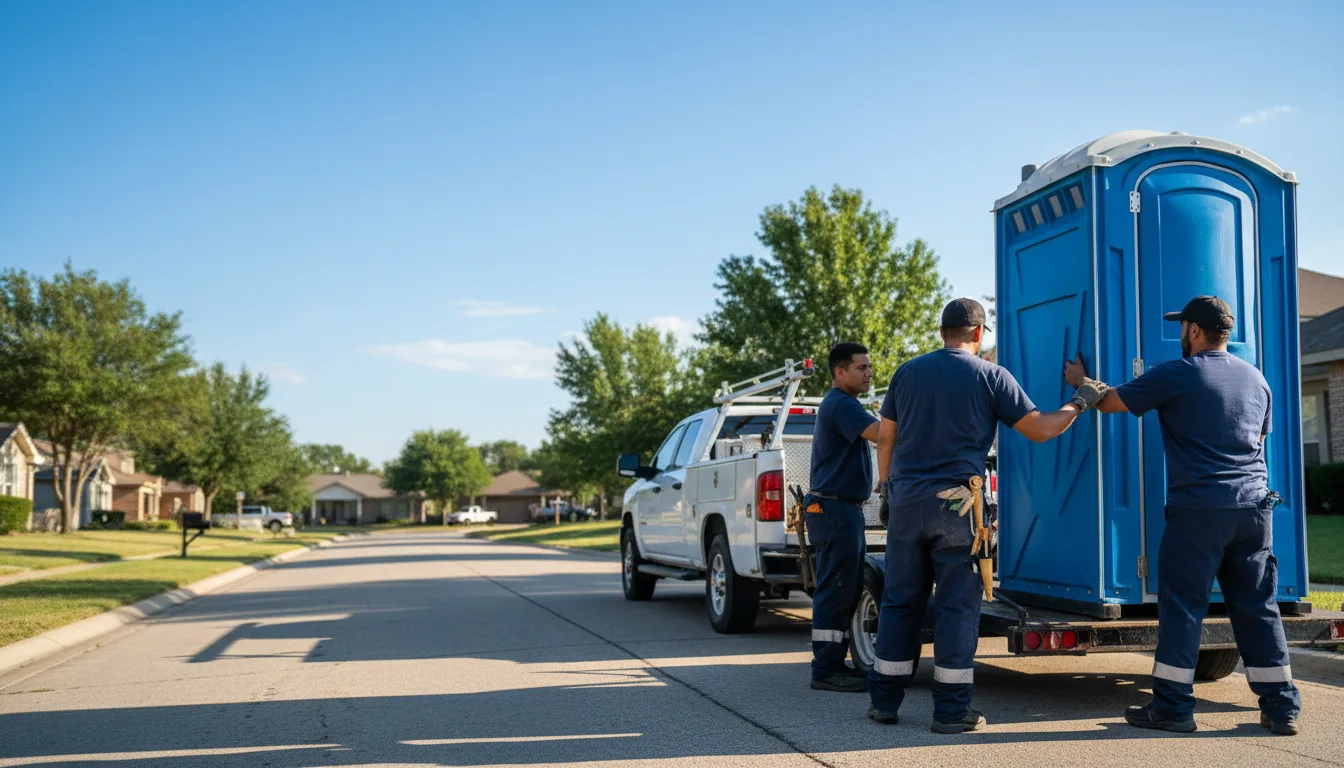Portable Toilet Rental in Edwardsville, IL near me